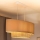 Duolla - Chandelier on a string DOUBLE OVAL RATTAN 2xE27/15W/230V creamy/rattan