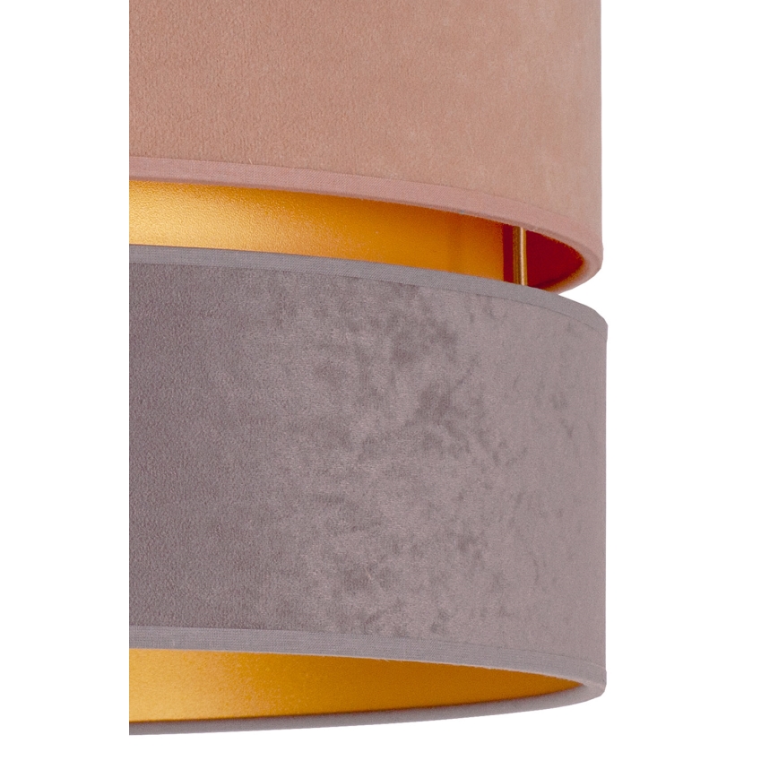 Duolla - Chandelier on a string DUO 1xE27/15W/230V d. 40 cm beige and grey