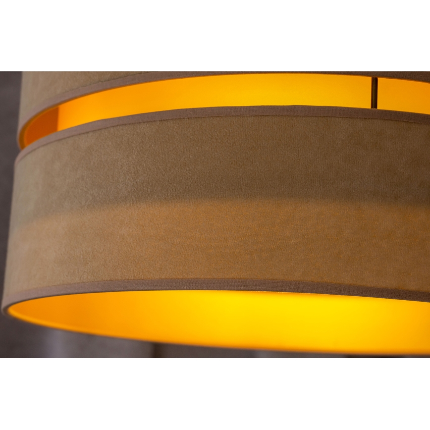 Duolla - Chandelier on a string DUO 1xE27/15W/230V d. 40 cm beige