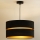 Duolla - Chandelier on a string DUO 1xE27/15W/230V d. 40 cm black/gold