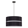Duolla - Chandelier on a string DUO 1xE27/15W/230V d. 40 cm black/white