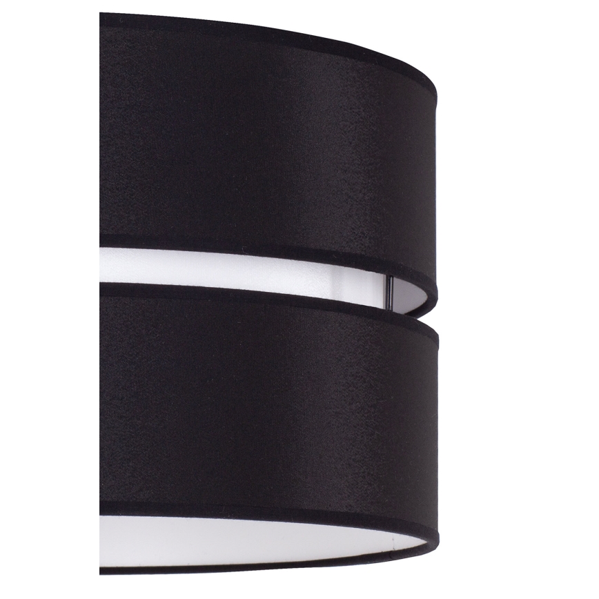 Duolla - Chandelier on a string DUO 1xE27/15W/230V d. 40 cm black/white