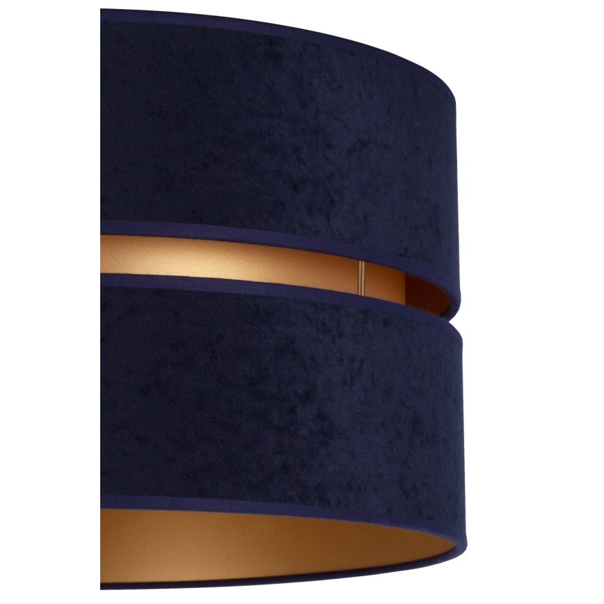 Duolla - Chandelier on a string DUO 1xE27/15W/230V d. 40 cm blue/gold