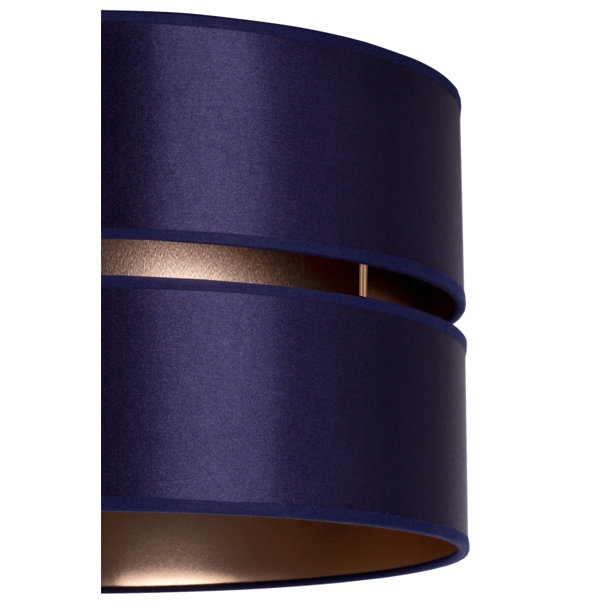 Duolla - Chandelier on a string DUO 1xE27/15W/230V d. 40 cm blue/gold