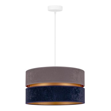 Duolla - Chandelier on a string DUO 1xE27/15W/230V d. 40 cm blue