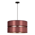 Duolla - Chandelier on a string DUO 1xE27/15W/230V d. 40 cm burgundy/gold