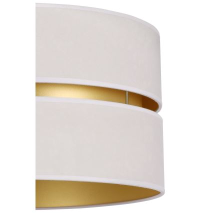 Duolla - Chandelier on a string DUO 1xE27/15W/230V d. 40 cm creamy/gold