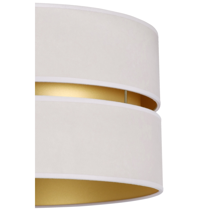 Duolla - Chandelier on a string DUO 1xE27/15W/230V d. 40 cm creamy/gold