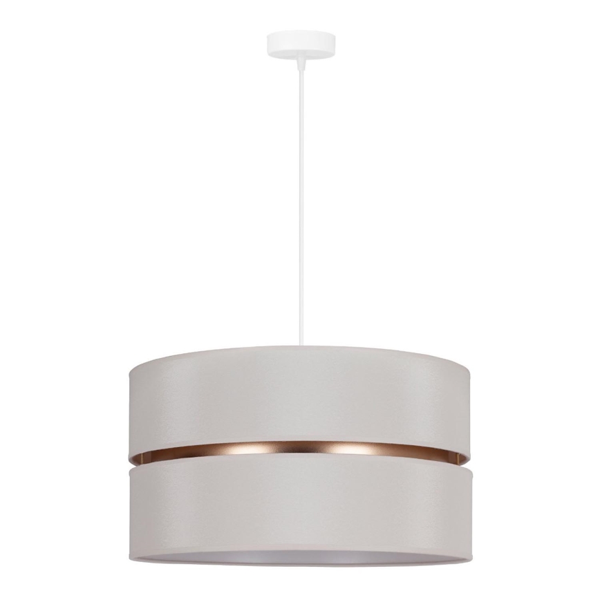 Duolla - Chandelier on a string DUO 1xE27/15W/230V d. 40 cm creamy/gold
