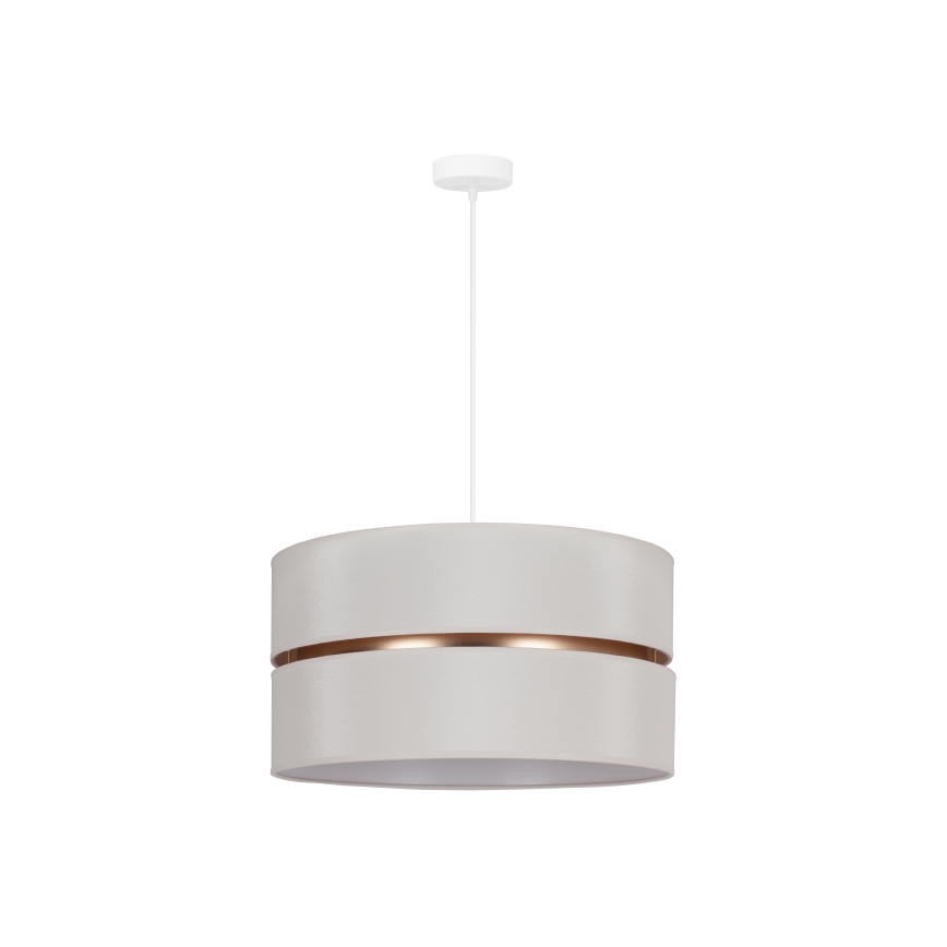 Duolla - Chandelier on a string DUO 1xE27/15W/230V d. 40 cm creamy/gold