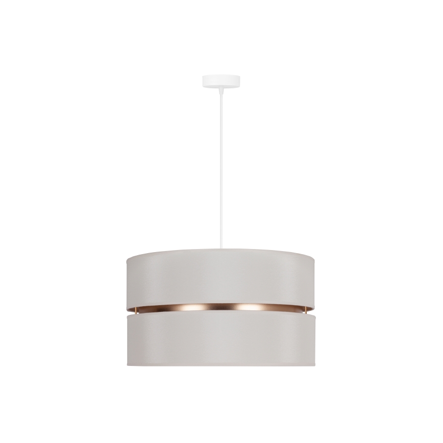 Duolla - Chandelier on a string DUO 1xE27/15W/230V d. 40 cm creamy/gold