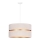 Duolla - Chandelier on a string DUO 1xE27/15W/230V d. 40 cm creamy/gold
