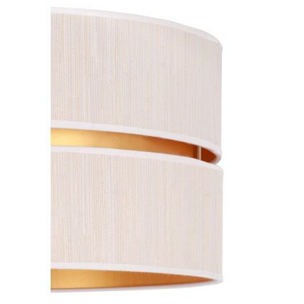 Duolla - Chandelier on a string DUO 1xE27/15W/230V d. 40 cm creamy/gold