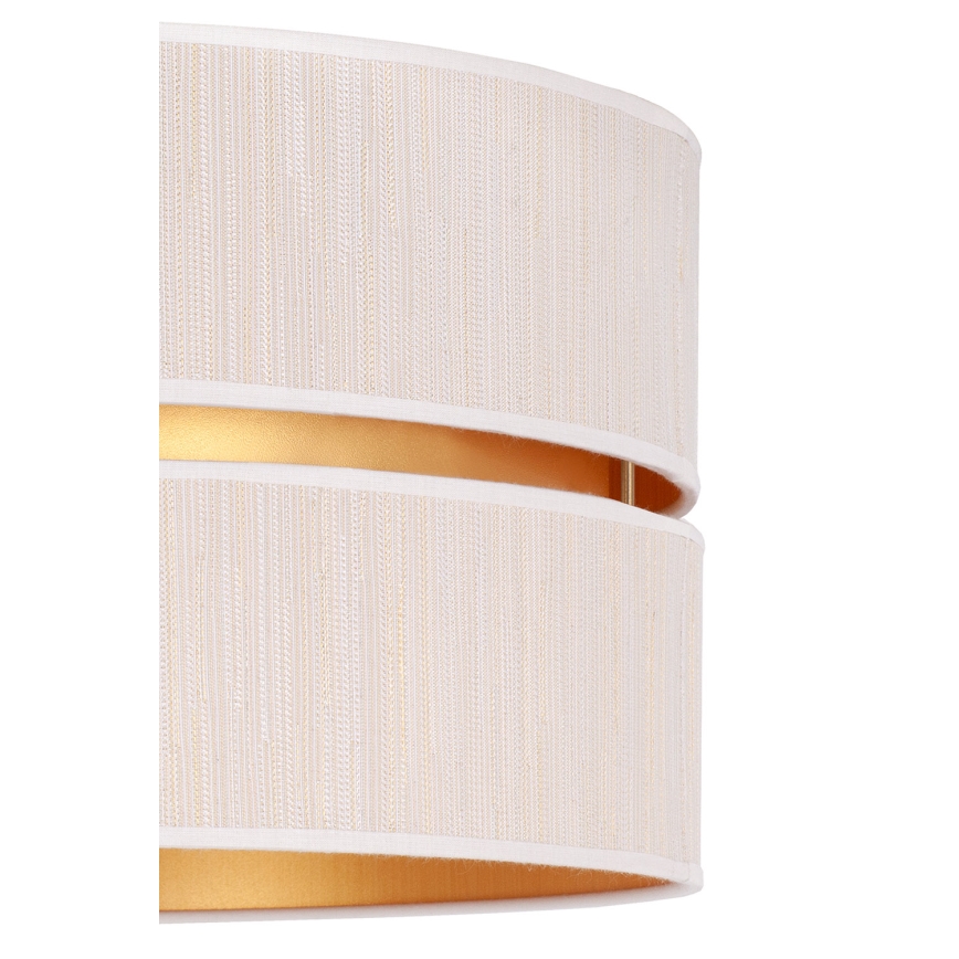 Duolla - Chandelier on a string DUO 1xE27/15W/230V d. 40 cm creamy/gold