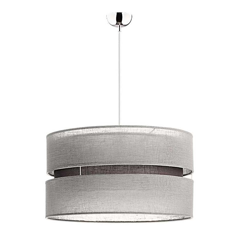 Duolla - Chandelier on a string DUO 1xE27/15W/230V d. 40 cm grey