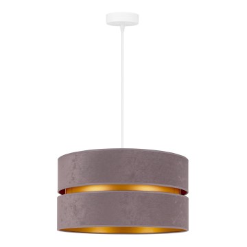 Duolla - Chandelier on a string DUO 1xE27/15W/230V d. 40 cm grey