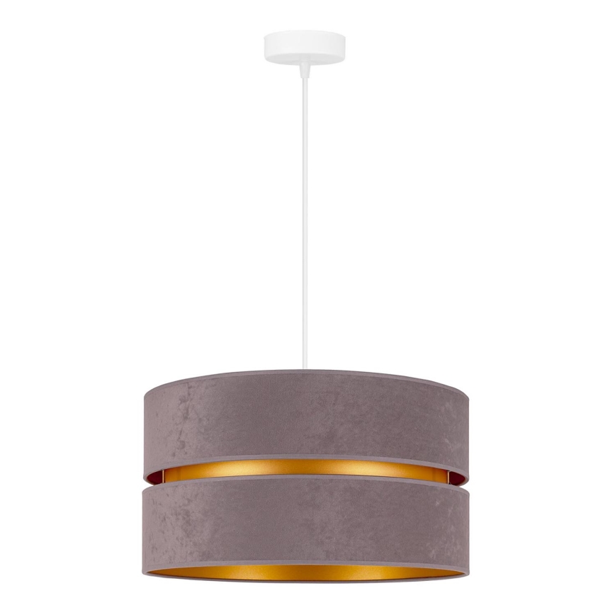 Duolla - Chandelier on a string DUO 1xE27/15W/230V d. 40 cm grey
