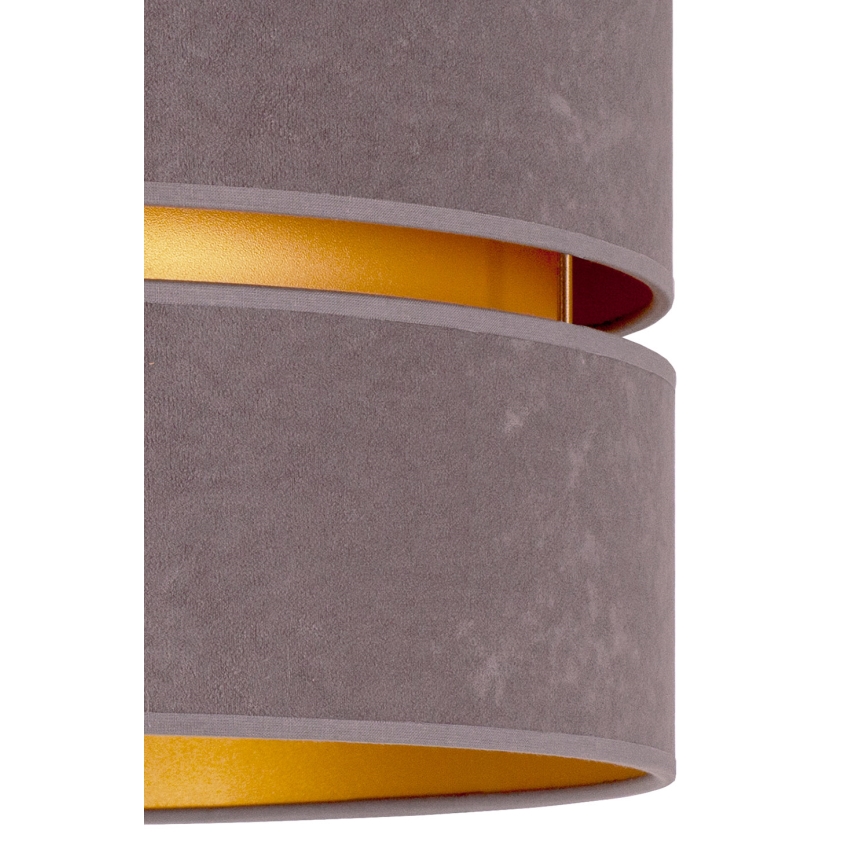 Duolla - Chandelier on a string DUO 1xE27/15W/230V d. 40 cm grey