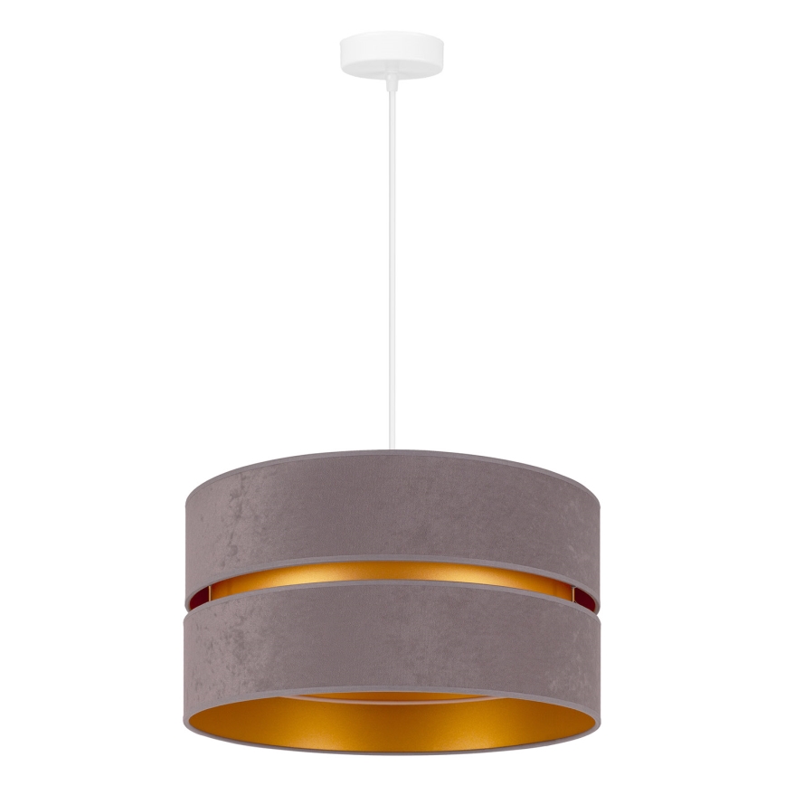 Duolla - Chandelier on a string DUO 1xE27/15W/230V d. 40 cm grey