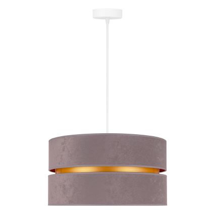 Duolla - Chandelier on a string DUO 1xE27/15W/230V d. 40 cm grey