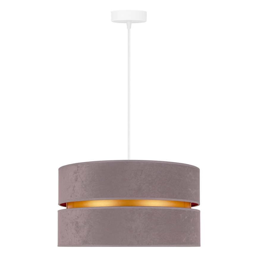 Duolla - Chandelier on a string DUO 1xE27/15W/230V d. 40 cm grey
