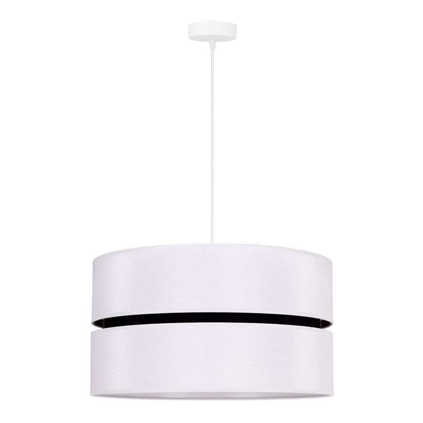 Duolla - Chandelier on a string DUO 1xE27/15W/230V d. 40 cm white/black