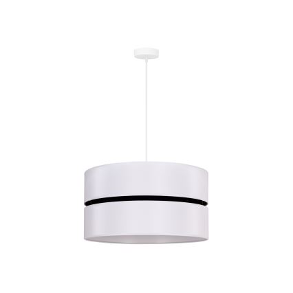Duolla - Chandelier on a string DUO 1xE27/15W/230V d. 40 cm white/black