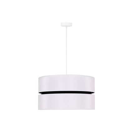 Duolla - Chandelier on a string DUO 1xE27/15W/230V d. 40 cm white/black