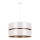 Duolla - Chandelier on a string DUO 1xE27/15W/230V d. 40 cm white/gold