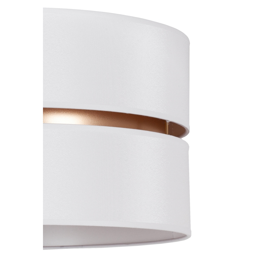 Duolla - Chandelier on a string DUO 1xE27/15W/230V d. 40 cm white/gold