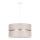 Duolla - Chandelier on a string DUO 1xE27/15W/230V d. 40 cm white/gold
