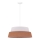 Duolla - Chandelier on a string GALAXY 1xE27/15W/230V d. 50 cm brown/white
