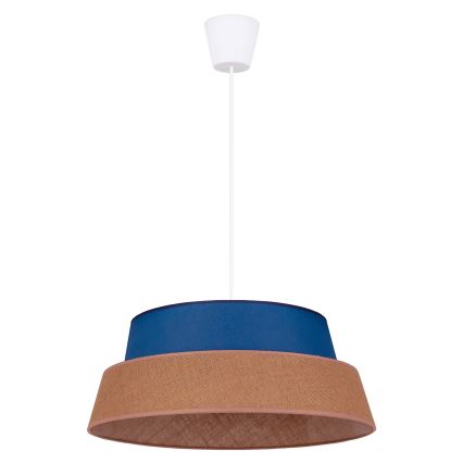 Duolla - Chandelier on a string GALAXY 1xE27/40W/230V d. 50 cm blue