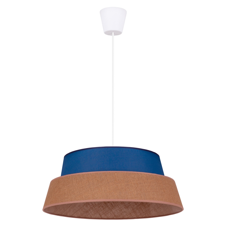 Duolla - Chandelier on a string GALAXY 1xE27/40W/230V d. 50 cm blue
