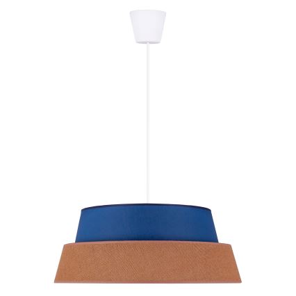 Duolla - Chandelier on a string GALAXY 1xE27/40W/230V d. 50 cm blue