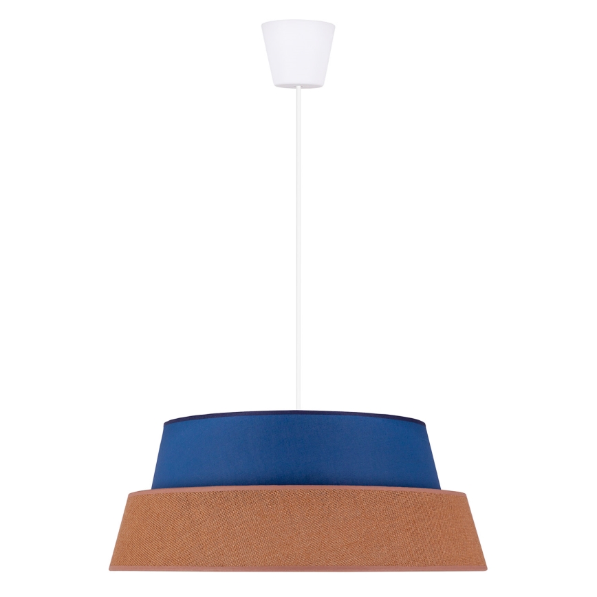 Duolla - Chandelier on a string GALAXY 1xE27/40W/230V d. 50 cm blue