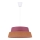 Duolla - Chandelier on a string GALAXY 1xE27/40W/230V d. 50 cm pink