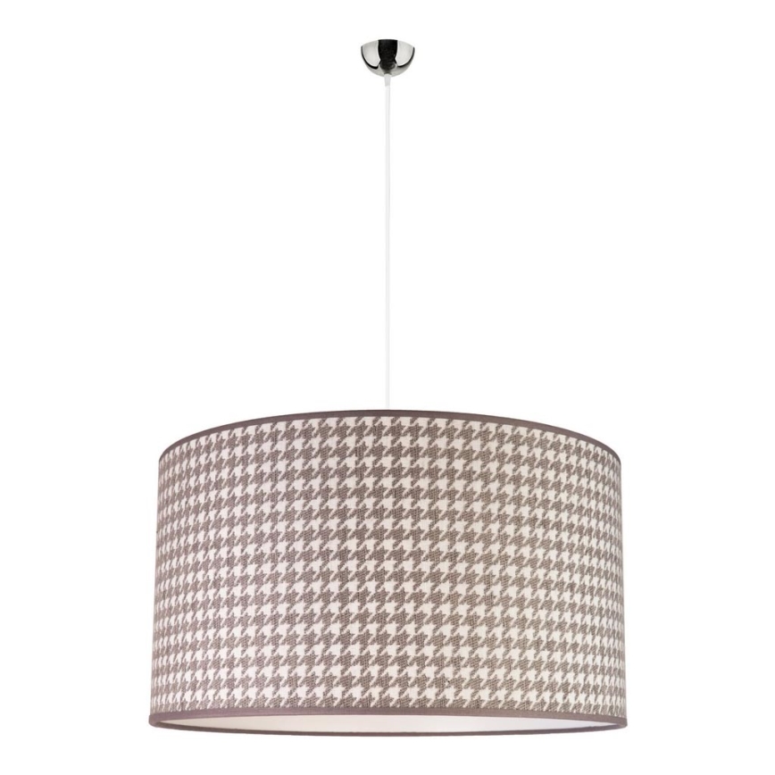 Duolla - Chandelier on a string KENT 1xE27/40W/230V d. 45 cm grey