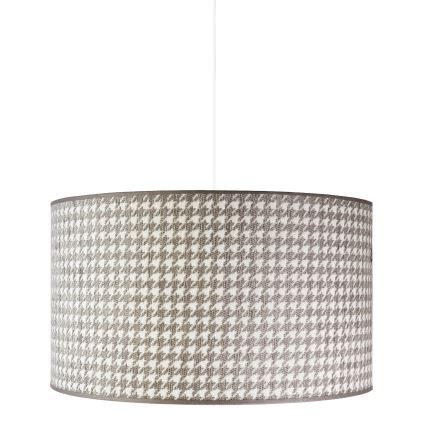 Duolla - Chandelier on a string KENT 1xE27/40W/230V d. 45 cm grey