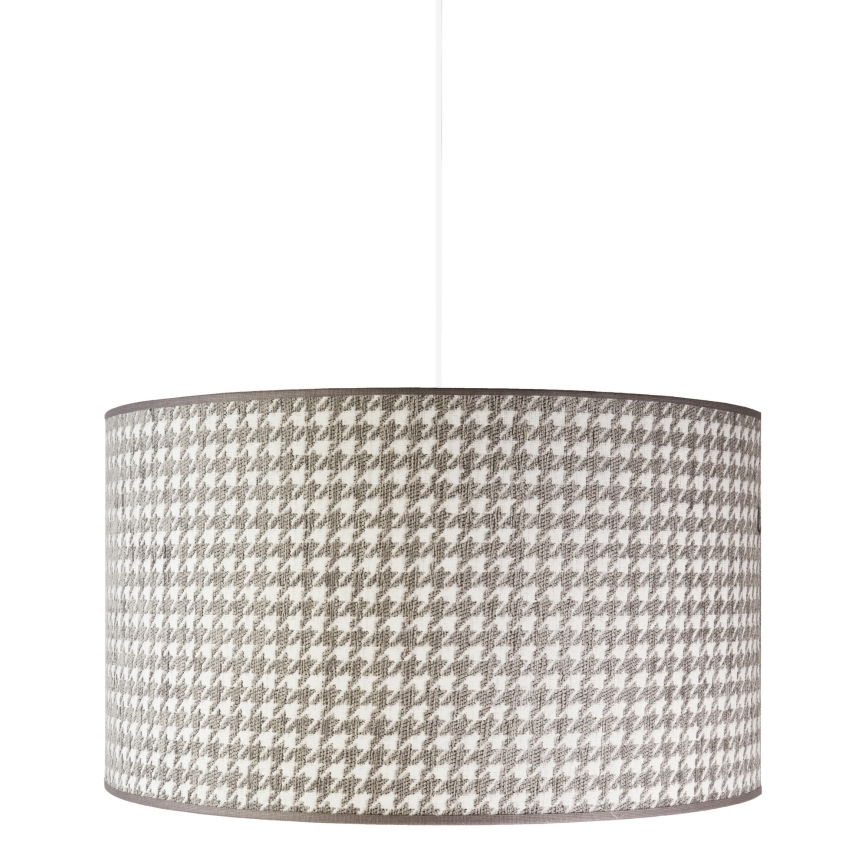 Duolla - Chandelier on a string KENT 1xE27/40W/230V d. 45 cm grey