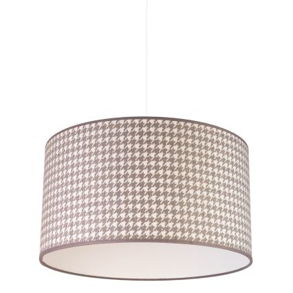 Duolla - Chandelier on a string KENT 1xE27/40W/230V d. 45 cm grey
