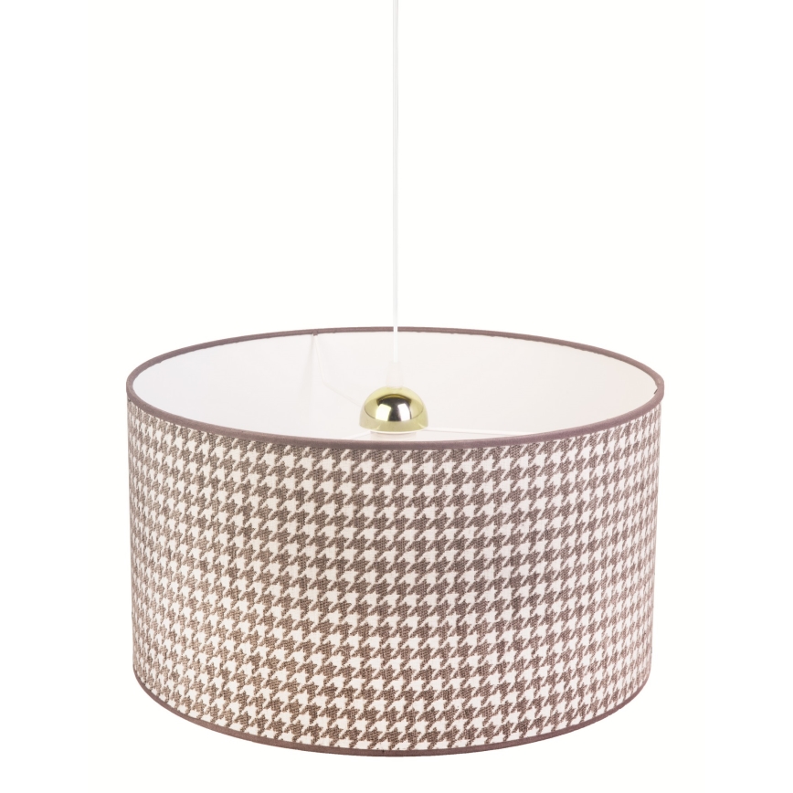 Duolla - Chandelier on a string KENT 1xE27/40W/230V d. 45 cm grey