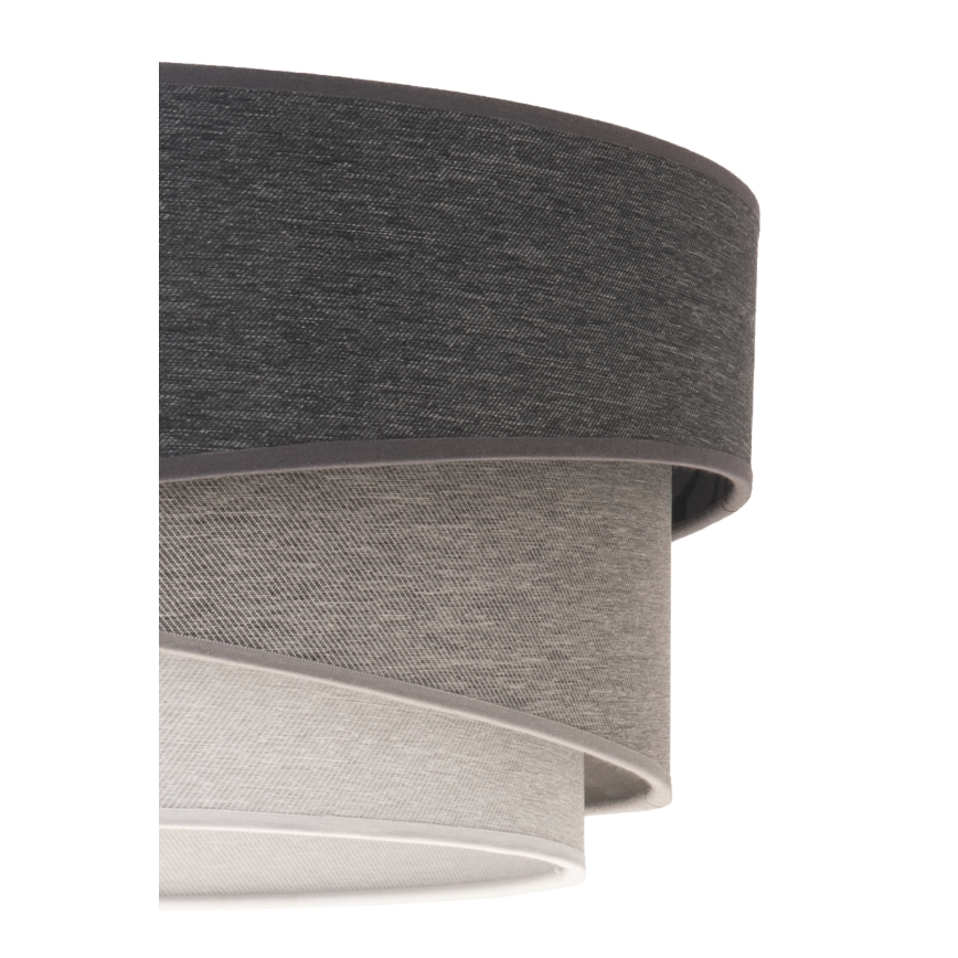 Duolla - Chandelier on a string KOBO 1xE27/15W/230V d. 45 cm anthracite/grey/white