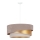 Duolla - Chandelier on a string KOBO 1xE27/15W/230V d. 45 cm beige/gold/creamy
