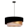 Duolla - Chandelier on a string KOBO 1xE27/15W/230V d. 45 cm black/gold/creamy