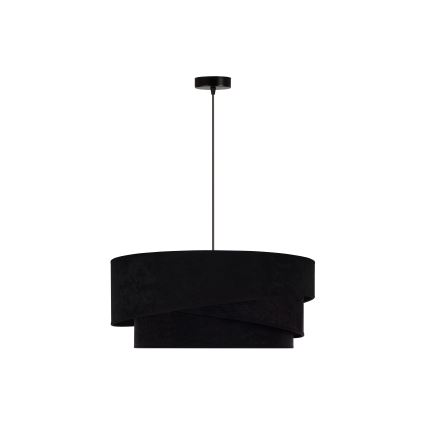 Duolla - Chandelier on a string KOBO 1xE27/15W/230V d. 45 cm black/gold