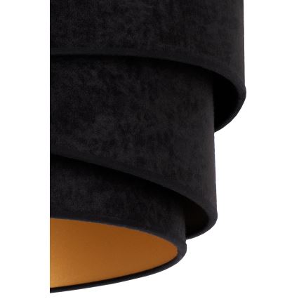 Duolla - Chandelier on a string KOBO 1xE27/15W/230V d. 45 cm black/gold
