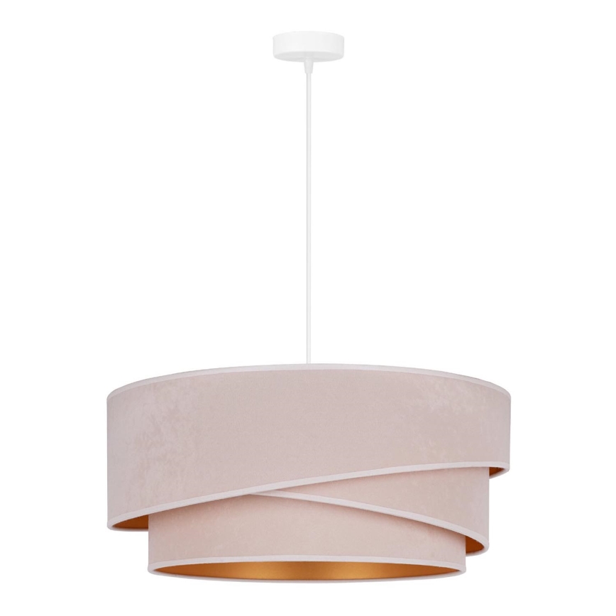 Duolla - Chandelier on a string KOBO 1xE27/15W/230V d. 45 cm creamy/gold