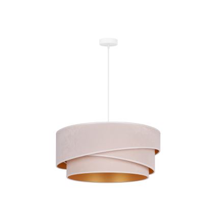 Duolla - Chandelier on a string KOBO 1xE27/15W/230V d. 45 cm creamy/gold