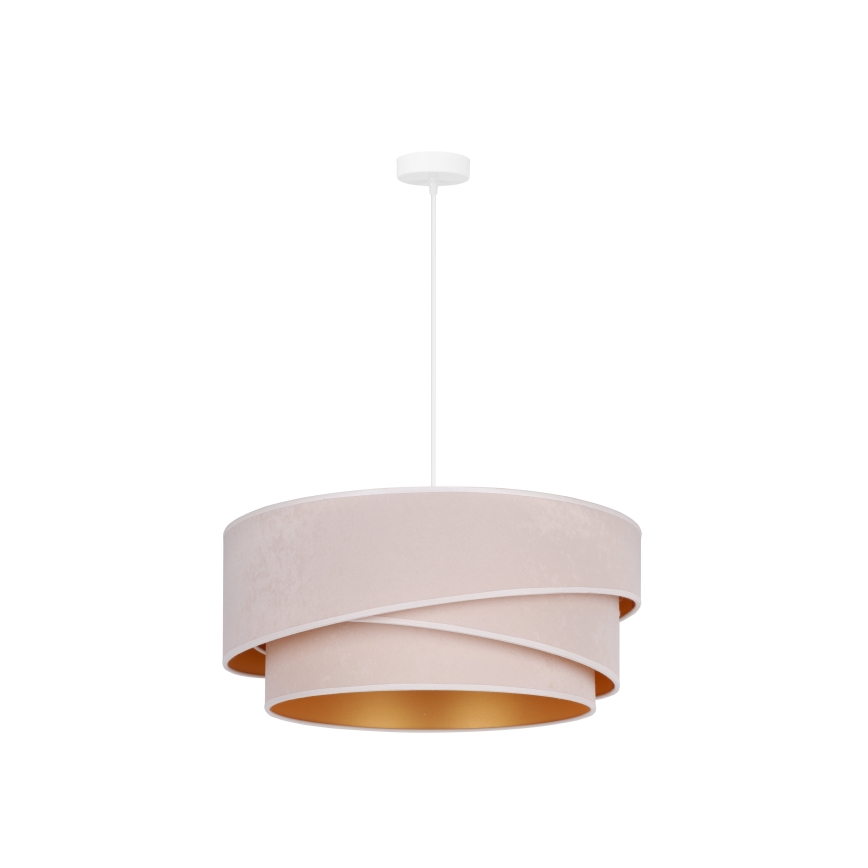 Duolla - Chandelier on a string KOBO 1xE27/15W/230V d. 45 cm creamy/gold